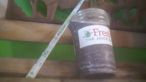 Blue Apple Super-food Smoothie with blueberries, banana, spinach and kale by HealthybyHeath